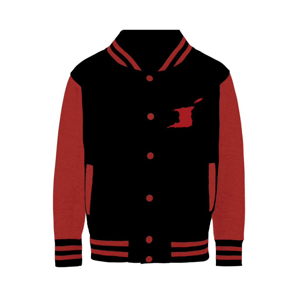 Trini and Tobago Map Varsity Jacket