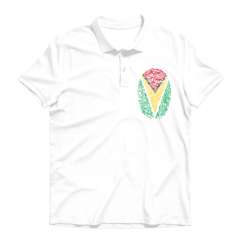 Guyana-Fingerprint Premium Adult Polo Shirt