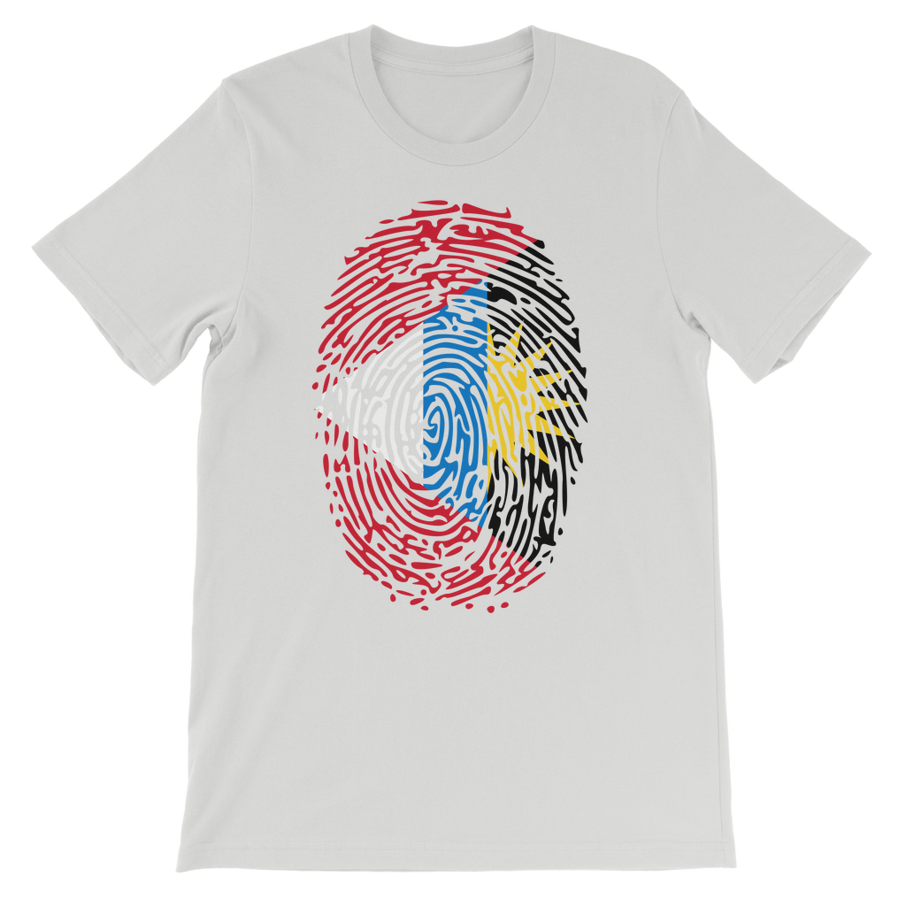 Antigua and Barbuda-Fingerprint Premium Kids T-Shirt