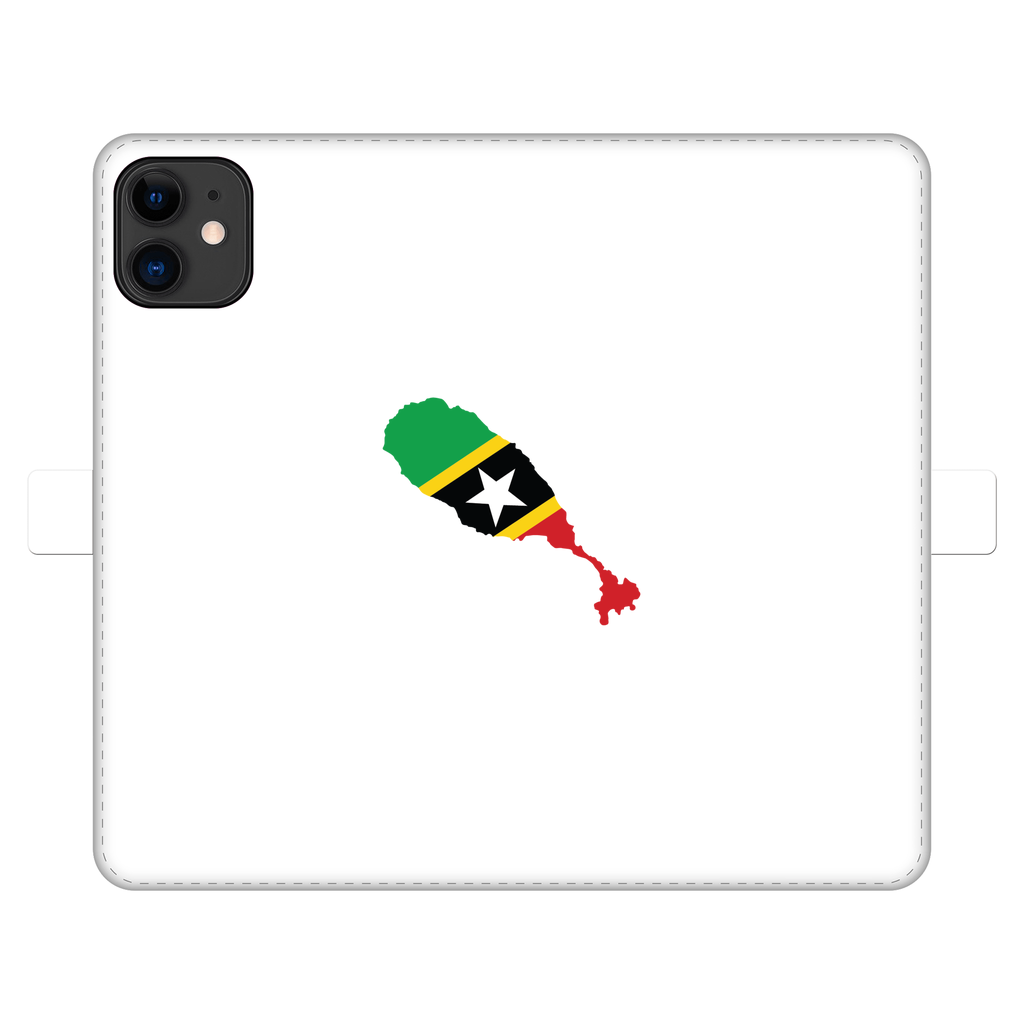 ST. KITTS & NEVIS Fully Printed Wallet Cases