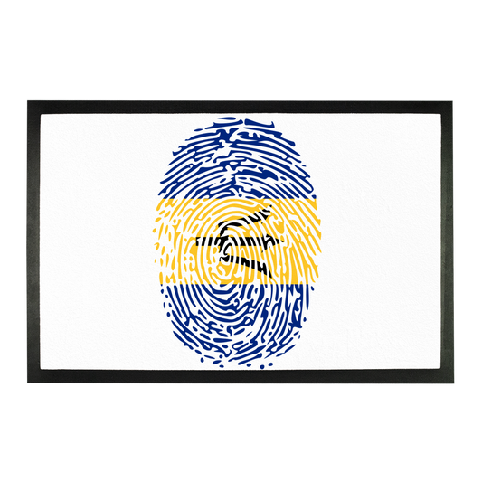 Barbados-Fingerprint Sublimation Doormat