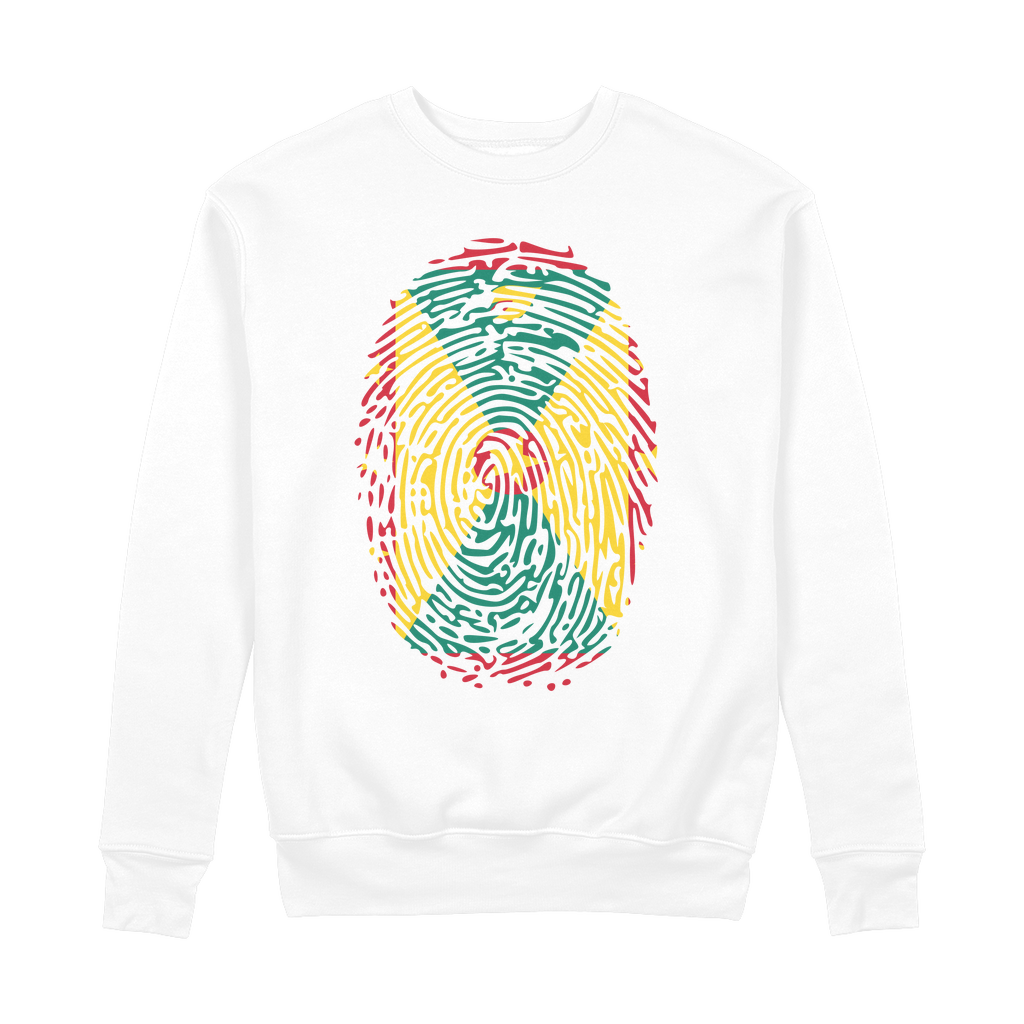 Grenada Fingerprint 100% Organic Cotton Sweatshirt