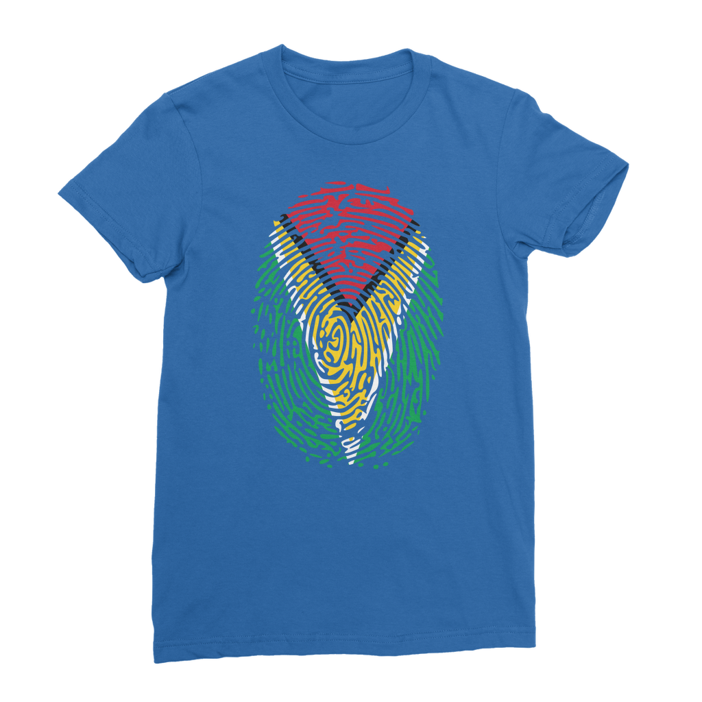 Guyana-Fingerprint Premium Jersey Women's T-Shirt