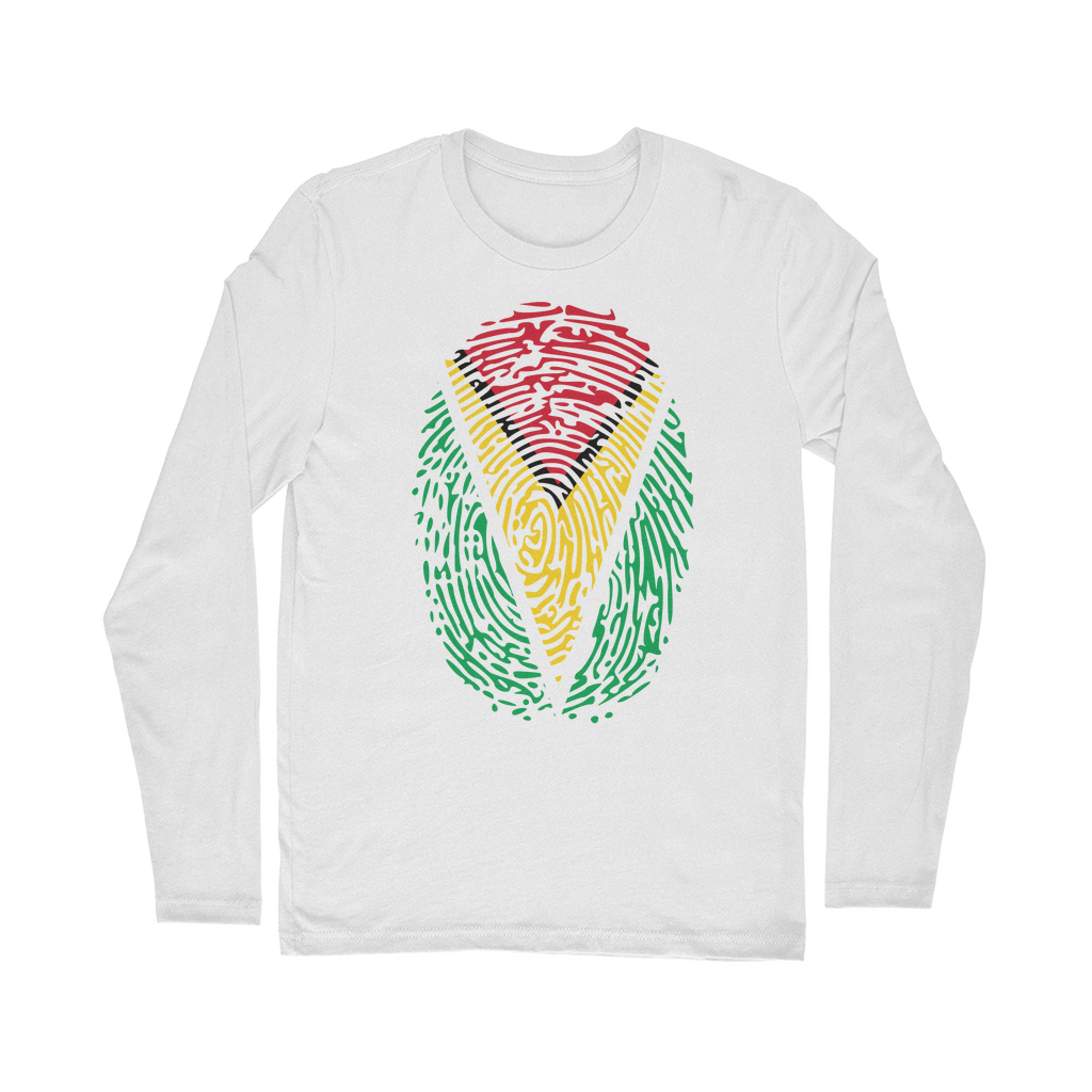 Guyana-Fingerprint Classic Long Sleeve T-Shirt