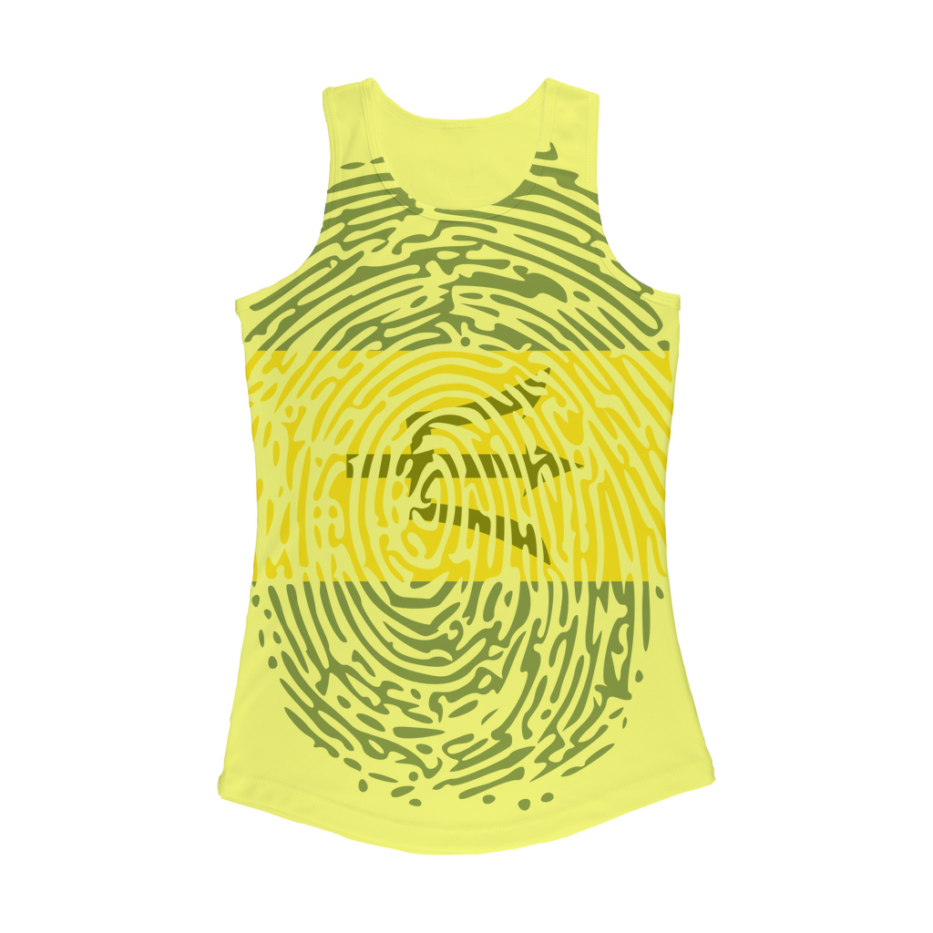 Barbados-Fingerprint Women Performance Tank Top