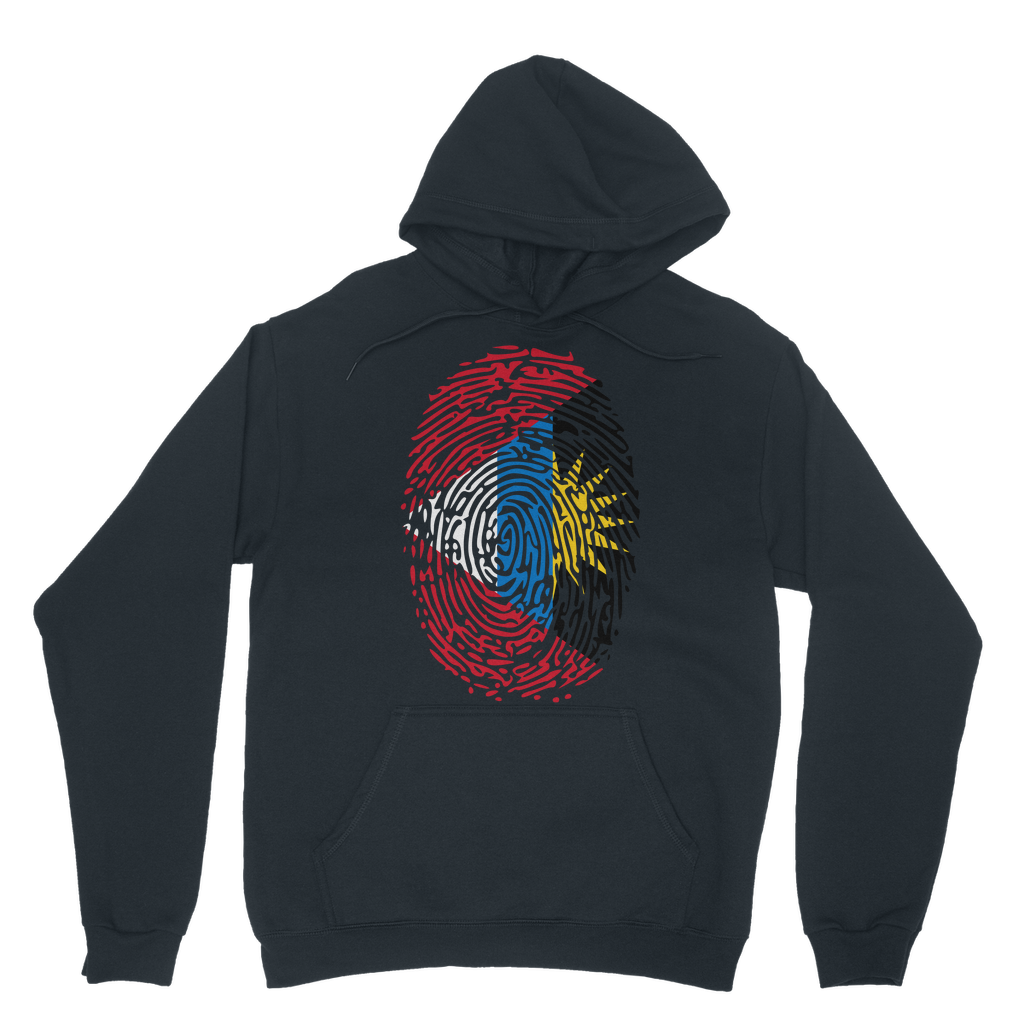 Antigua and Barbuda-Fingerprint Classic Adult Hoodie