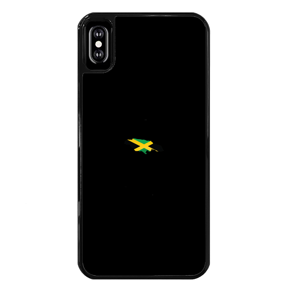 Jamaica Back Printed Black Hard Phone Case