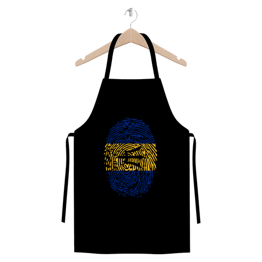 Barbados-Fingerprint Premium Jersey Apron