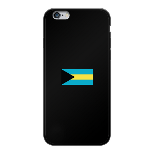 BAHAMAS Back Printed Black Soft Phone Case