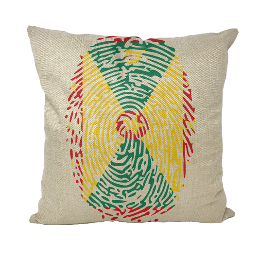 Grenada Fingerprint Throw Pillows