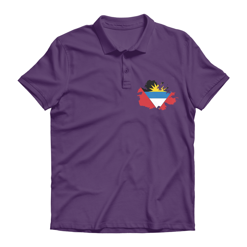 ANTIGUA AND BARBUDA Premium Adult Polo Shirt