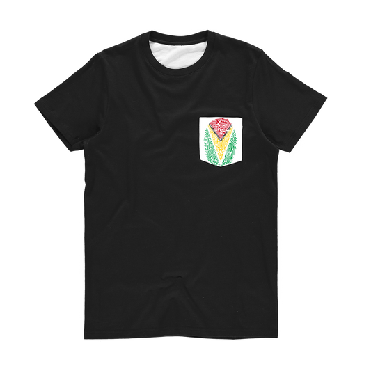 Guyana-Fingerprint Classic Sublimation Pocket T-Shirt