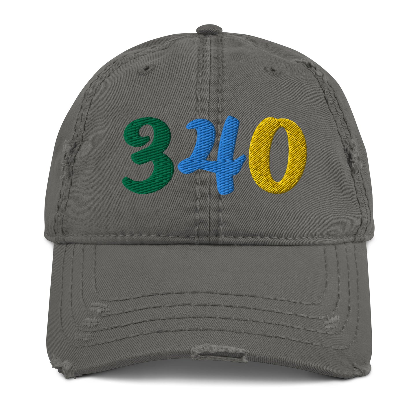 340 Distressed Hat