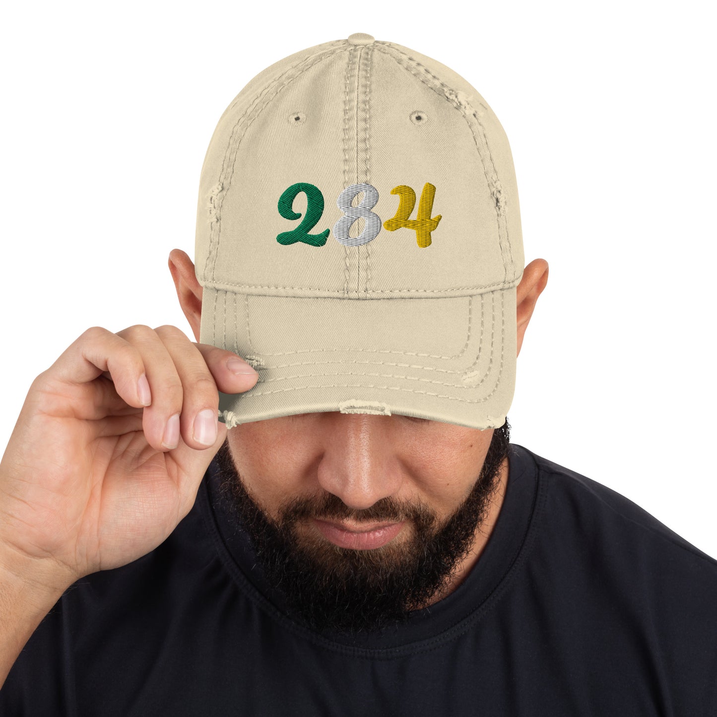 284 Distressed Hat