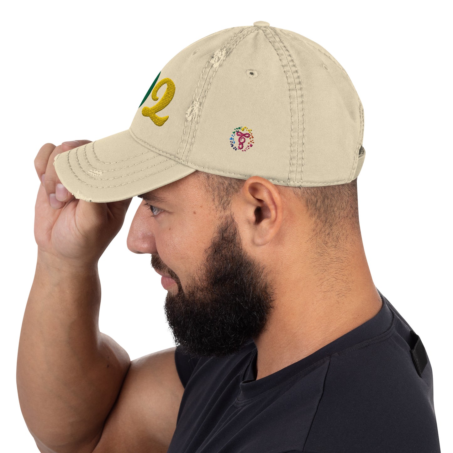 592 Distressed Hat