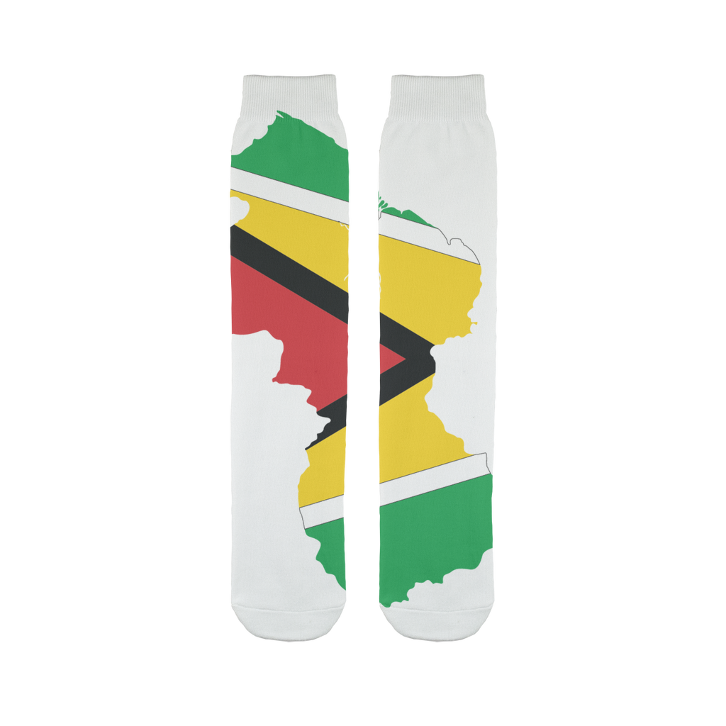 GUYANA Sublimation Tube Sock