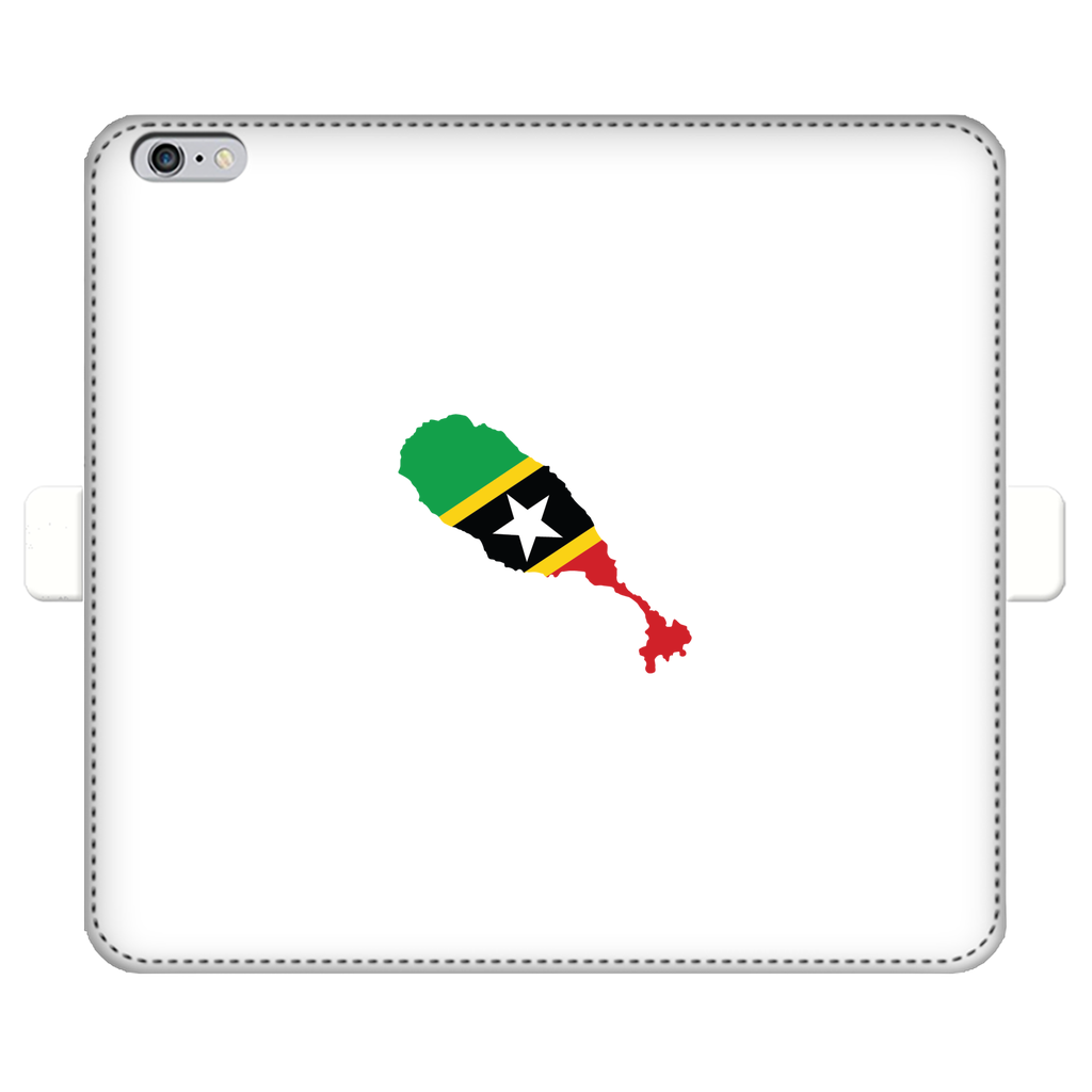 ST. KITTS & NEVIS Fully Printed Wallet Cases