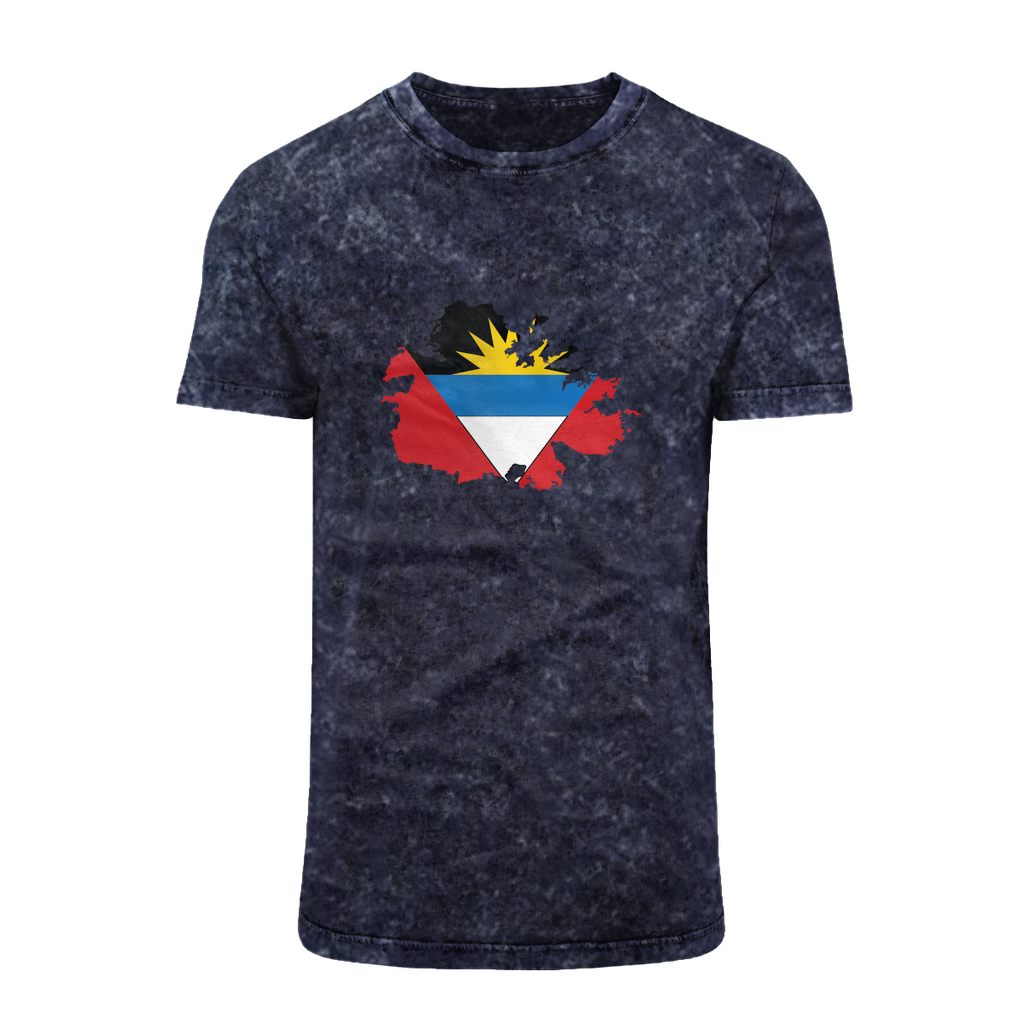 ANTIGUA AND BARBUDA Acid Washed T-Shirt