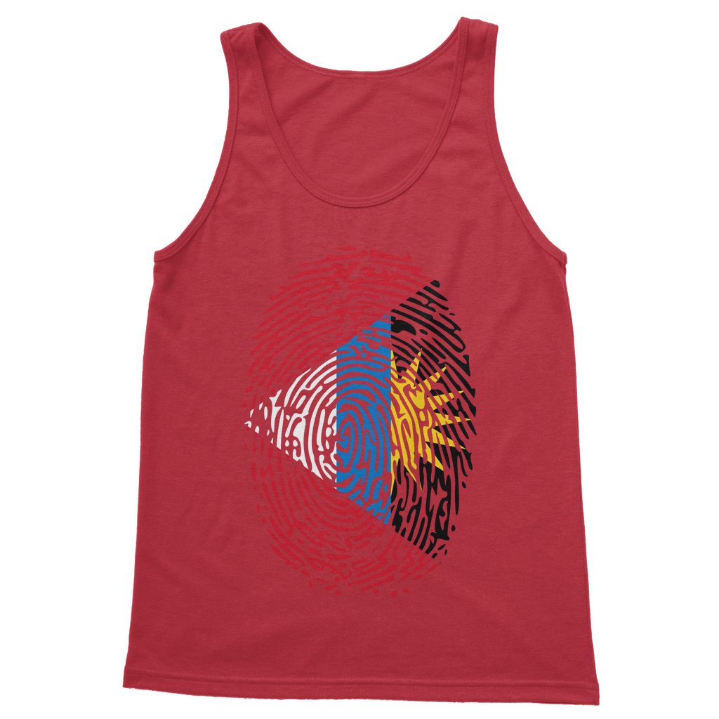 Antigua and Barbuda-Fingerprint Classic Women's Tank Top