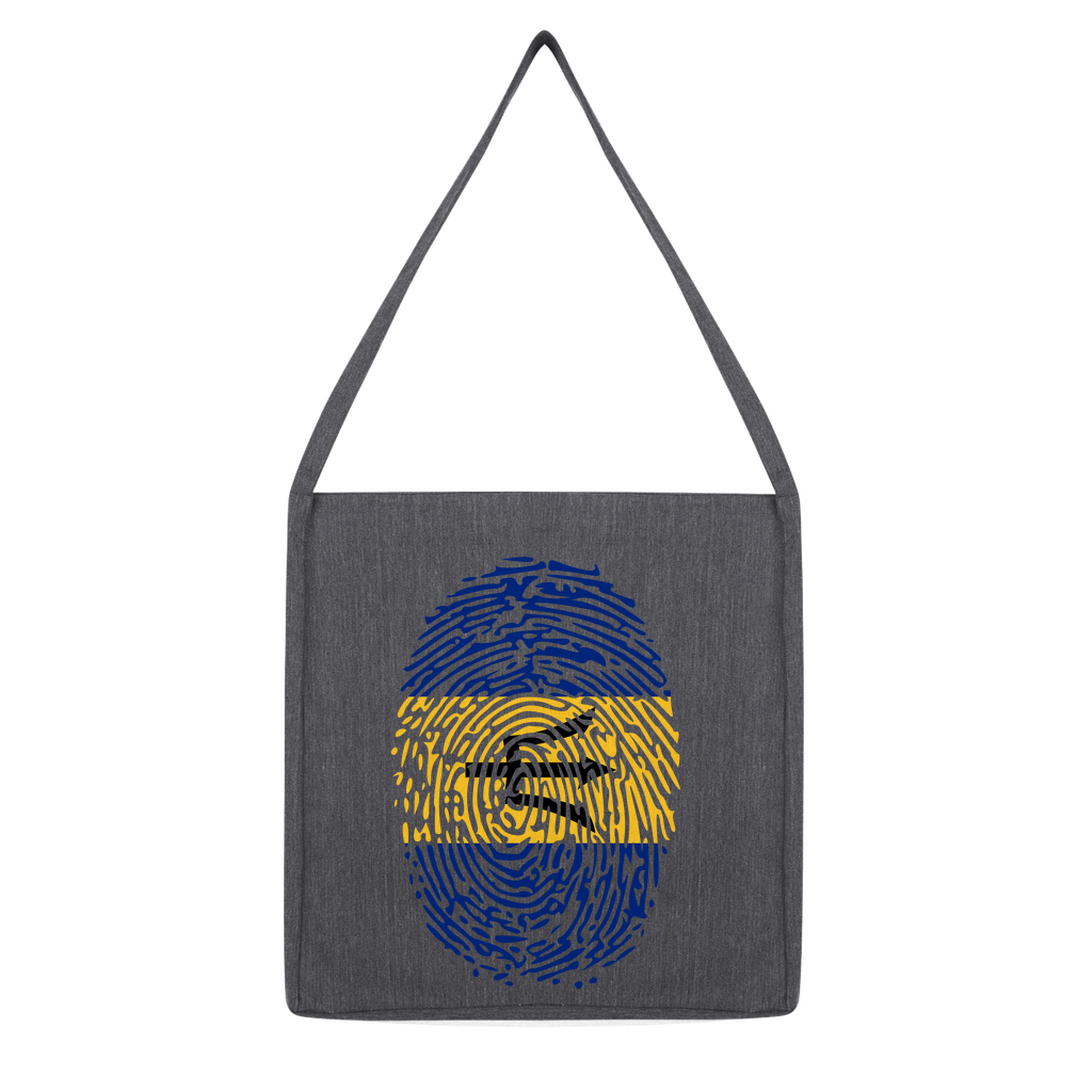 Barbados-Fingerprint Classic Tote Bag