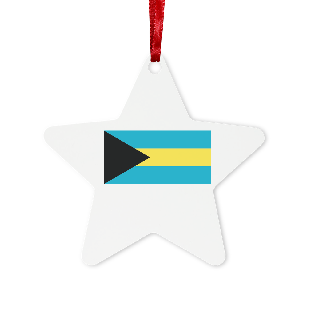 BAHAMAS Metal Hanging Ornament