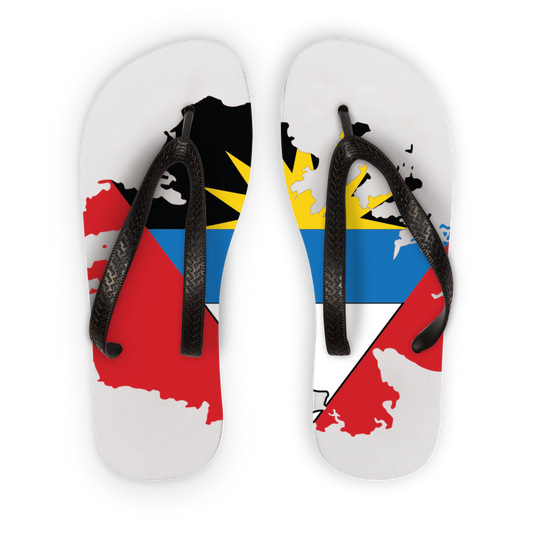 ANTIGUA AND BARBUDA Adult Flip Flops