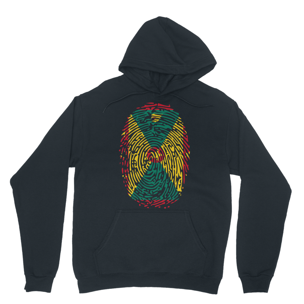 Grenada Fingerprint Classic Adult Hoodie