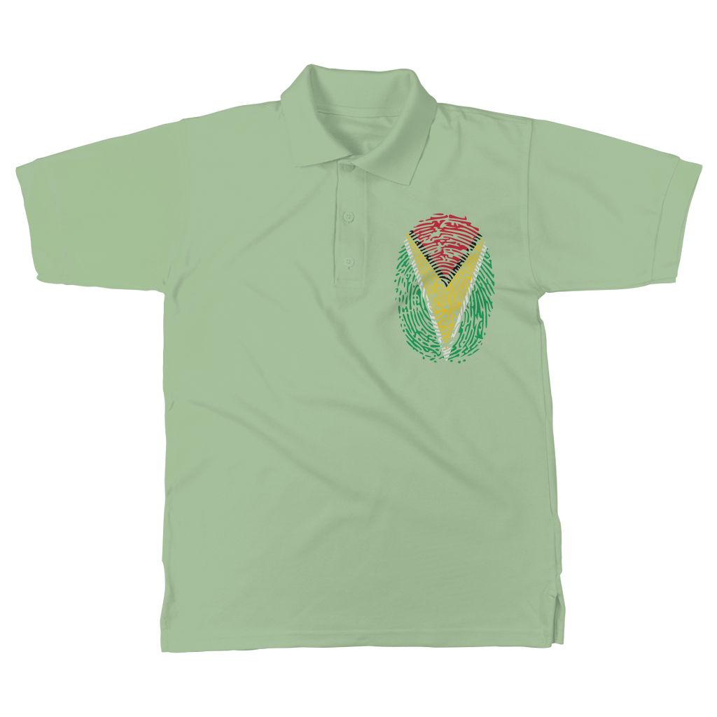 Guyana-Fingerprint Classic Adult Polo Shirt