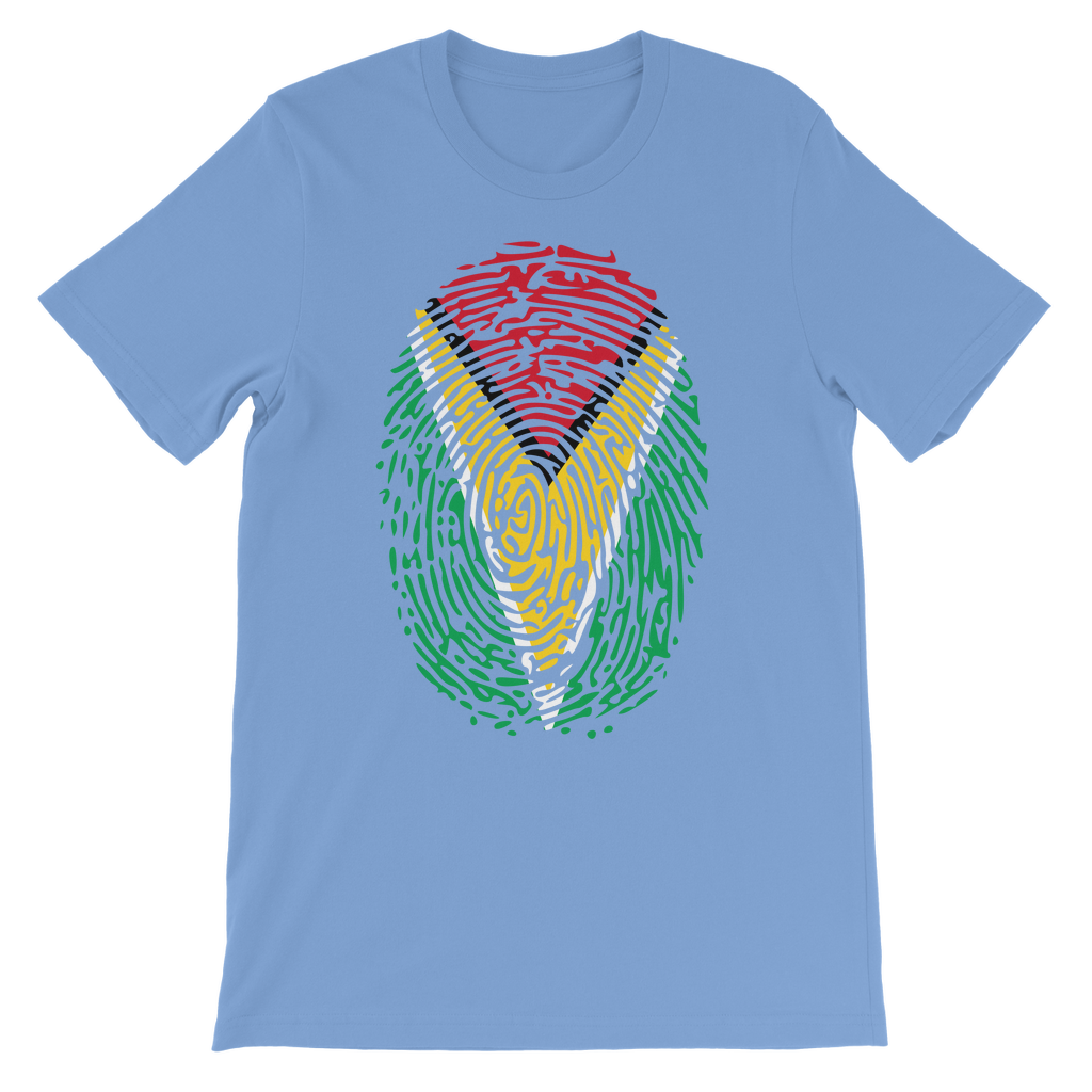 Guyana-Fingerprint Classic Kids T-Shirt