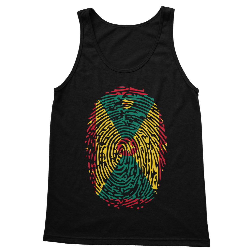 Grenada Fingerprint Classic Adult Vest Top