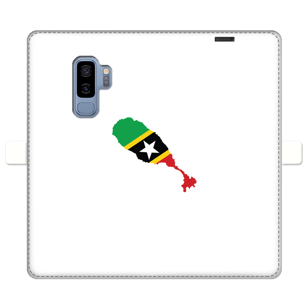 ST. KITTS & NEVIS Fully Printed Wallet Cases