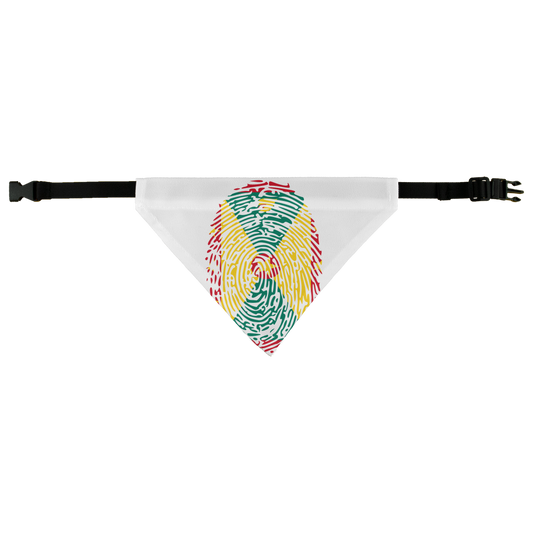 Grenada Fingerprint Pet Bandana