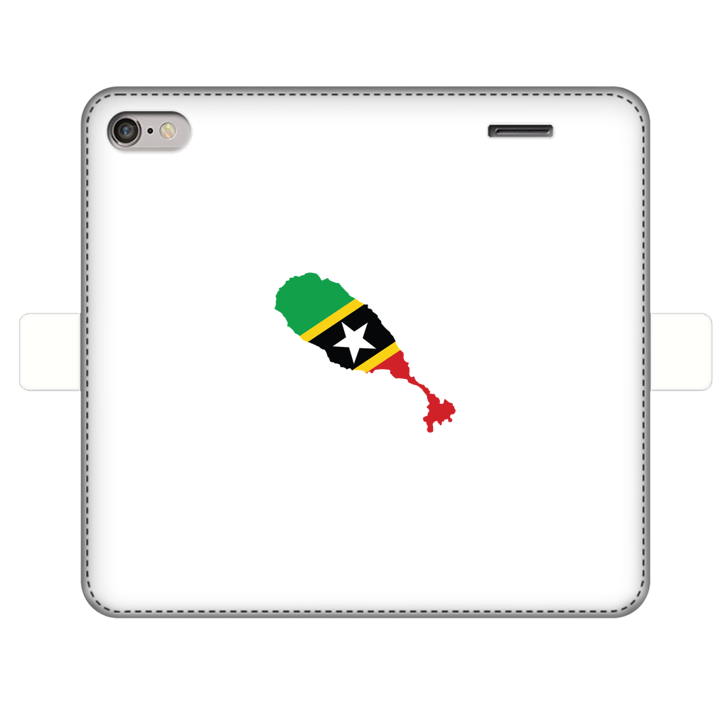 ST. KITTS & NEVIS Fully Printed Wallet Cases