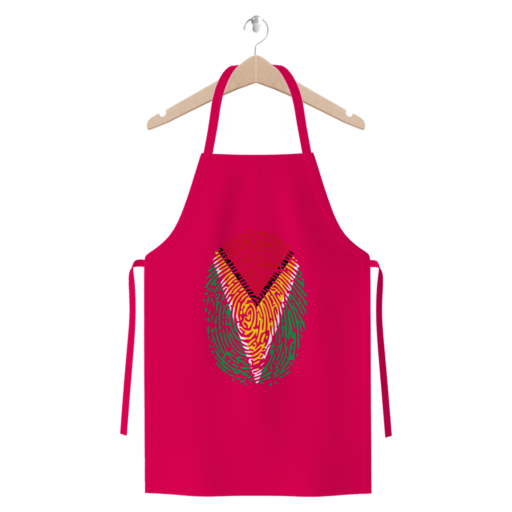 Guyana-Fingerprint Premium Jersey Apron