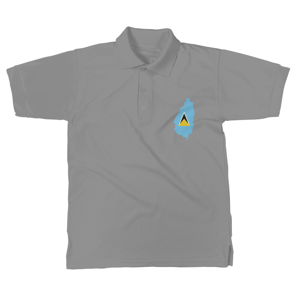 ST. LUCIA Classic Adult Polo Shirt