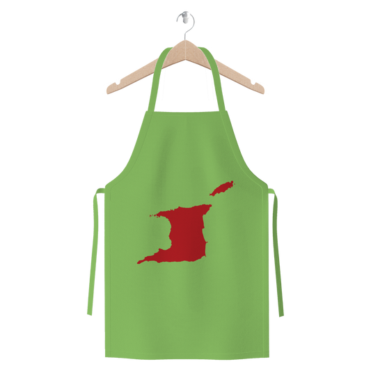 Trini and Tobago Map Premium Jersey Apron