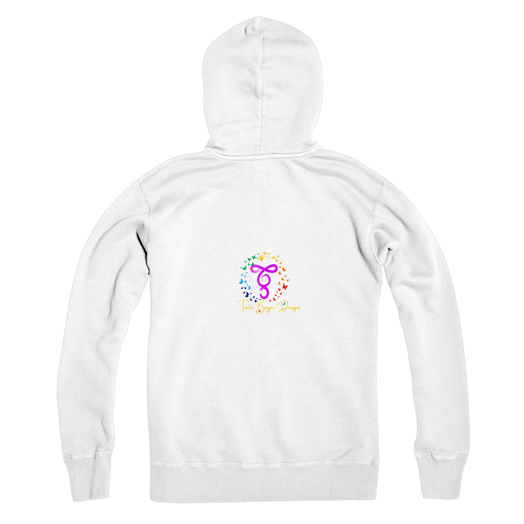 Bahamas Fingerprint Premium Adult Zip Hoodie