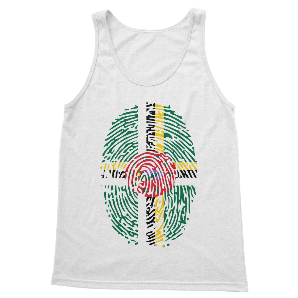 Dominica Fingerprint Classic Adult Vest Top