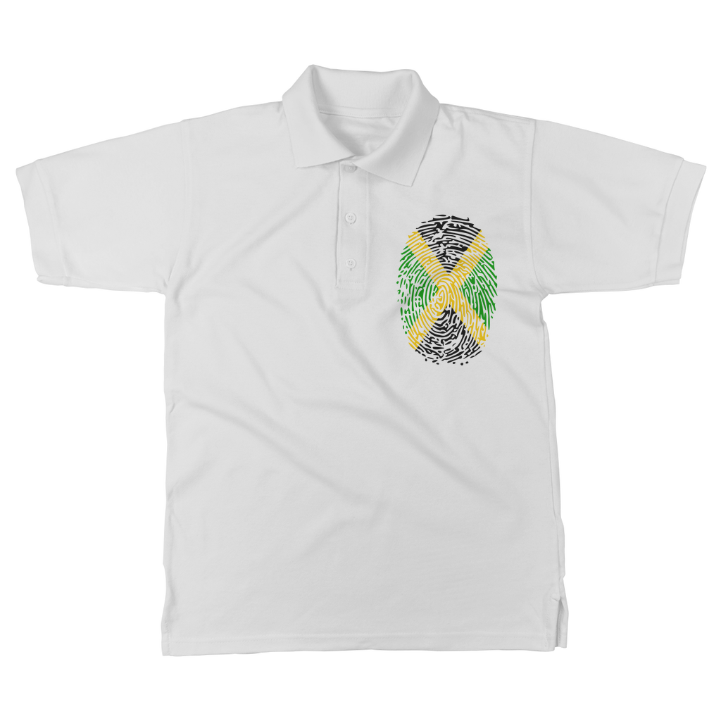 Jamaica-Fingerprint Classic Women's Polo Shirt