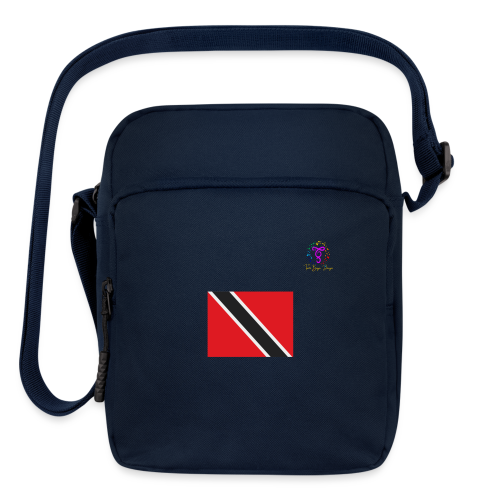 Trinidad & Tobago Upright Crossbody Bag - navy