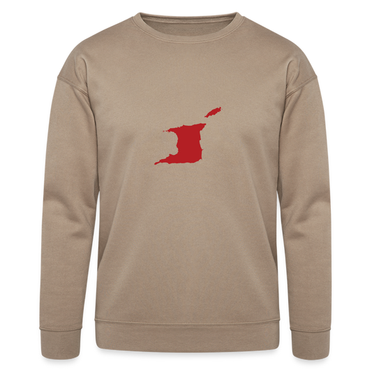 Trinidad Map Unisex Sweatshirt - tan