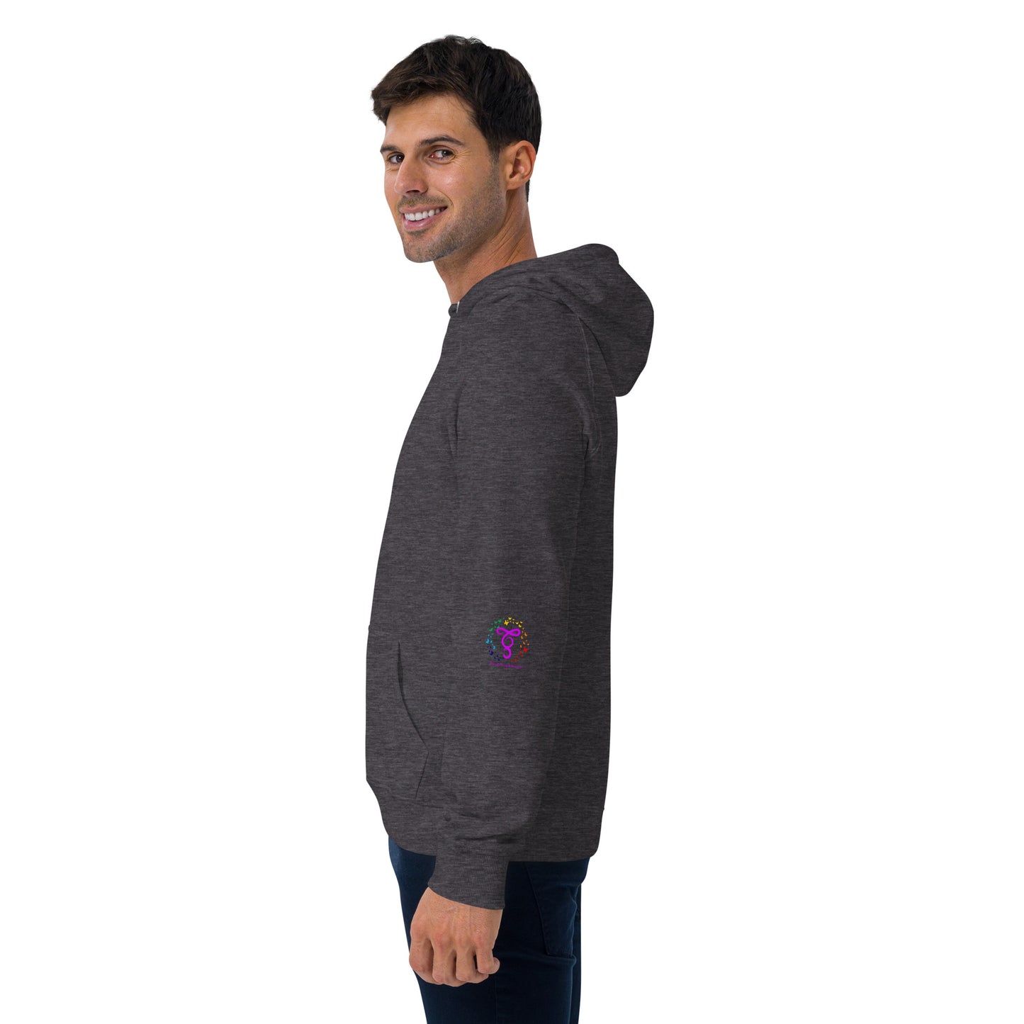 DNA Unisex eco raglan hoodie