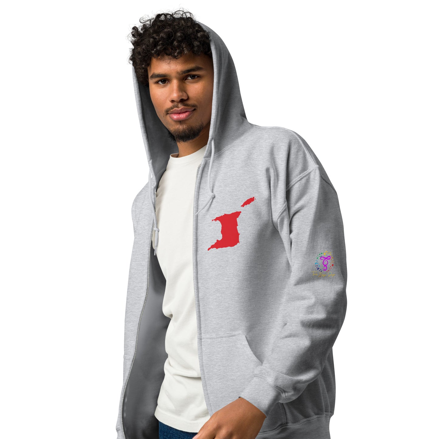 Trini heavy blend zip hoodie