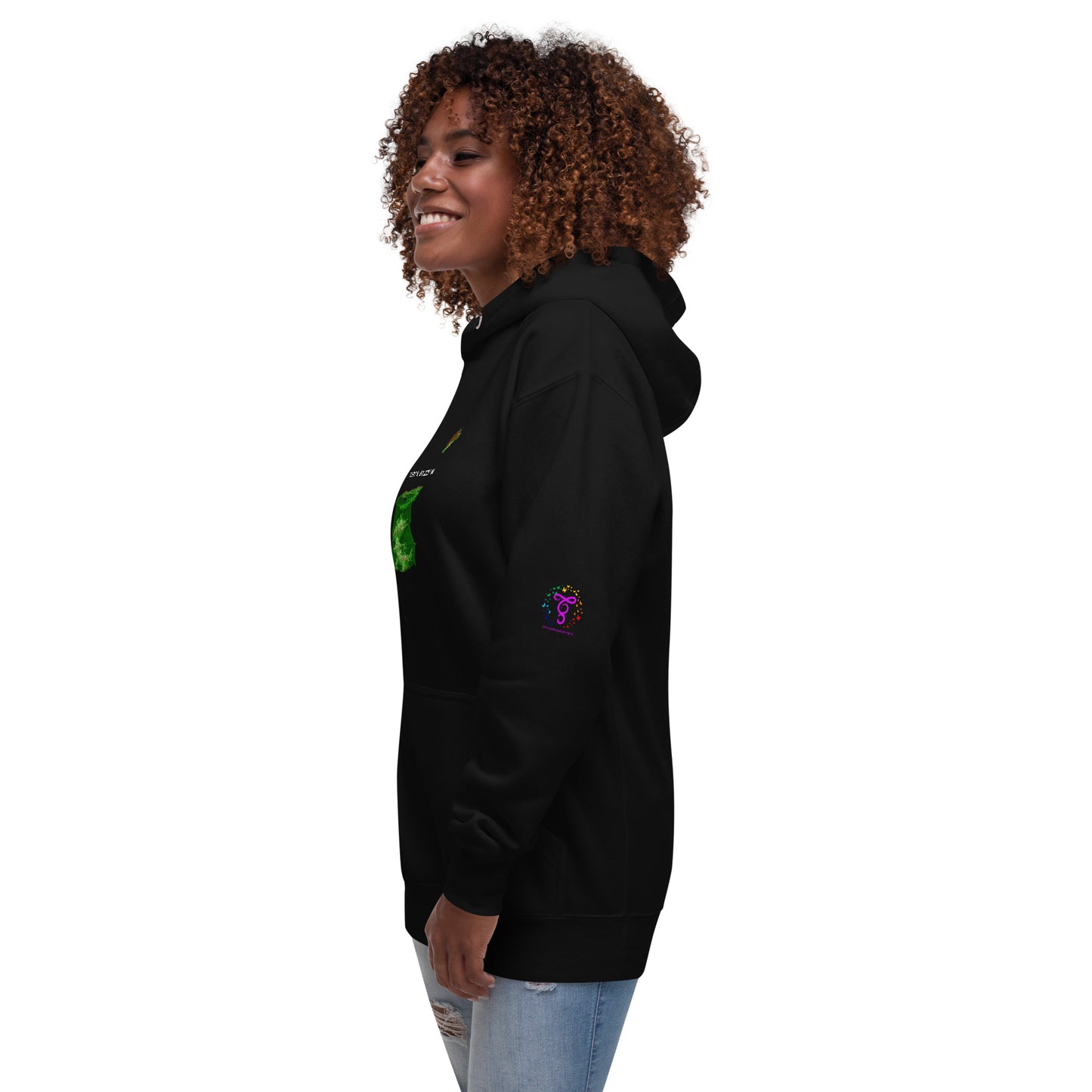 Trini Map Coordinates Unisex Hoodie