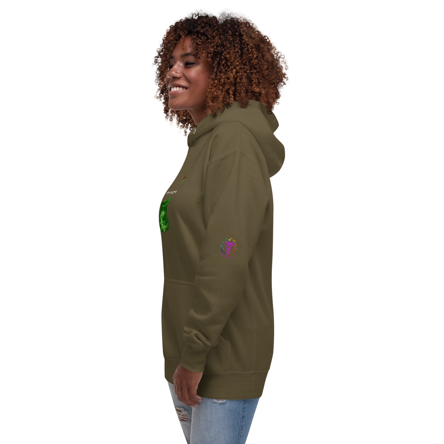 Trini Map Coordinates Unisex Hoodie