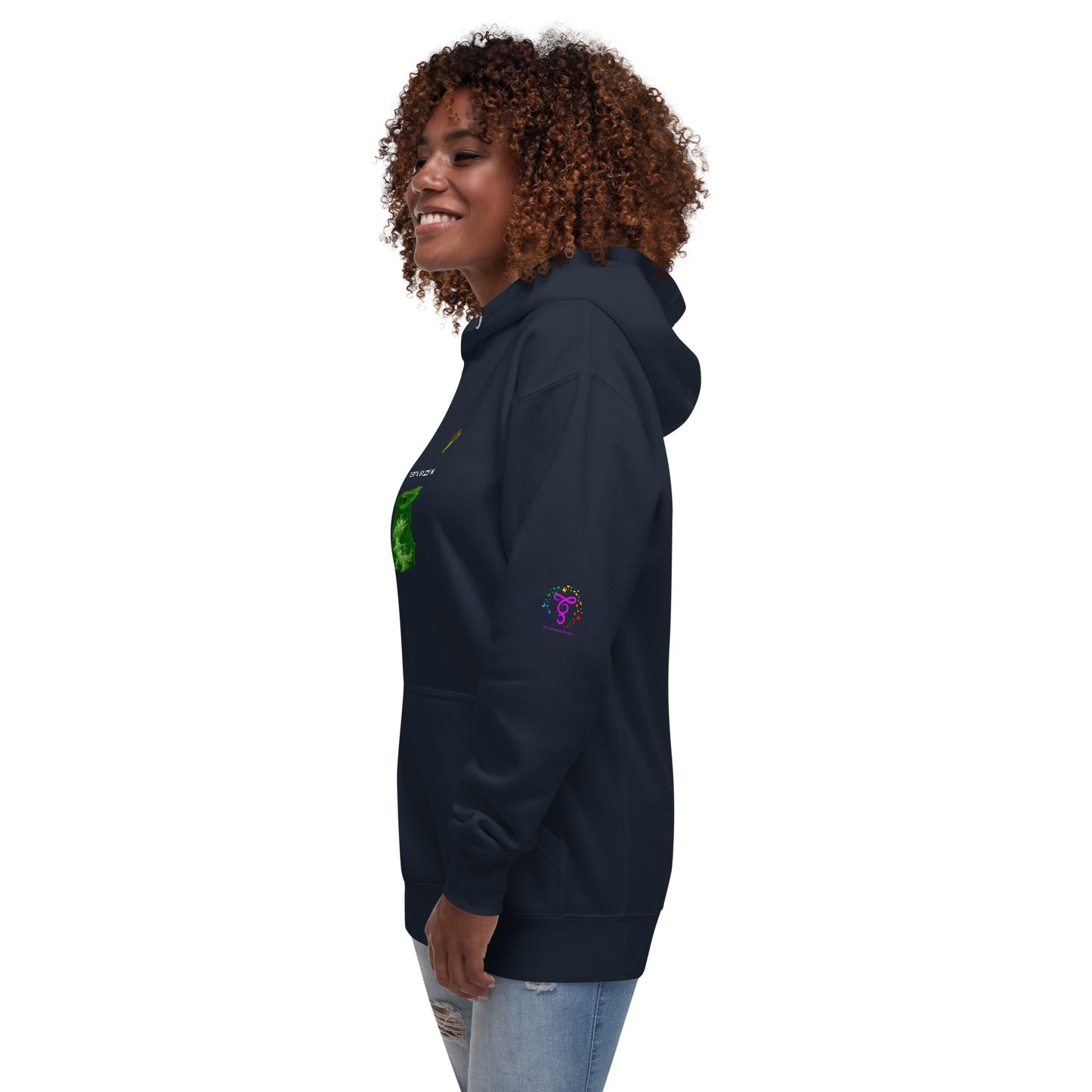 Trini Map Coordinates Unisex Hoodie