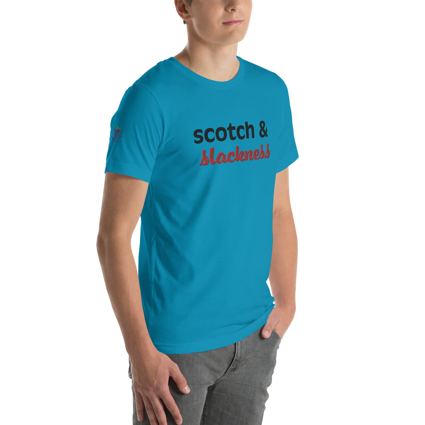 scotch & slackness Unisex t-shirt