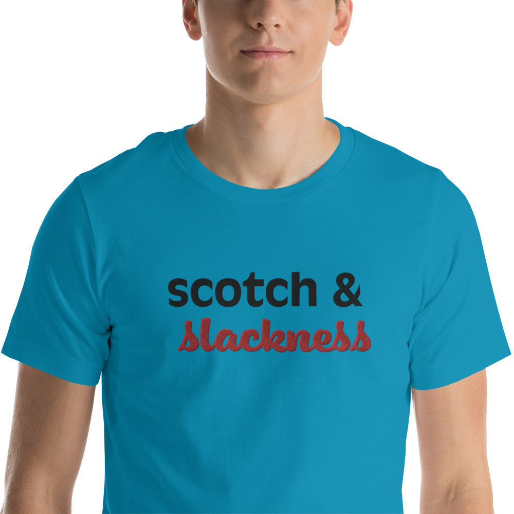 scotch & slackness Unisex t-shirt