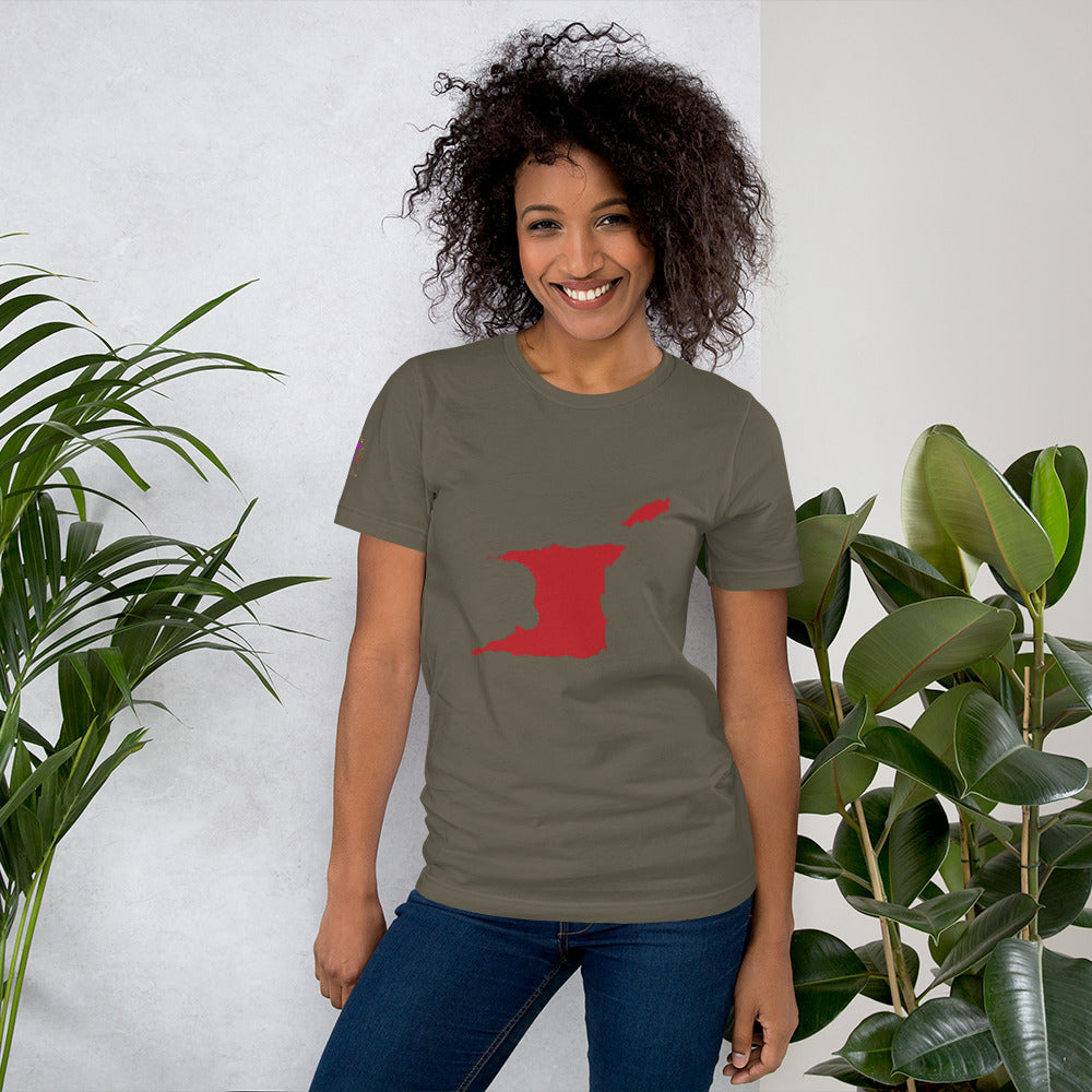 Trini Map T-shirt unisexe