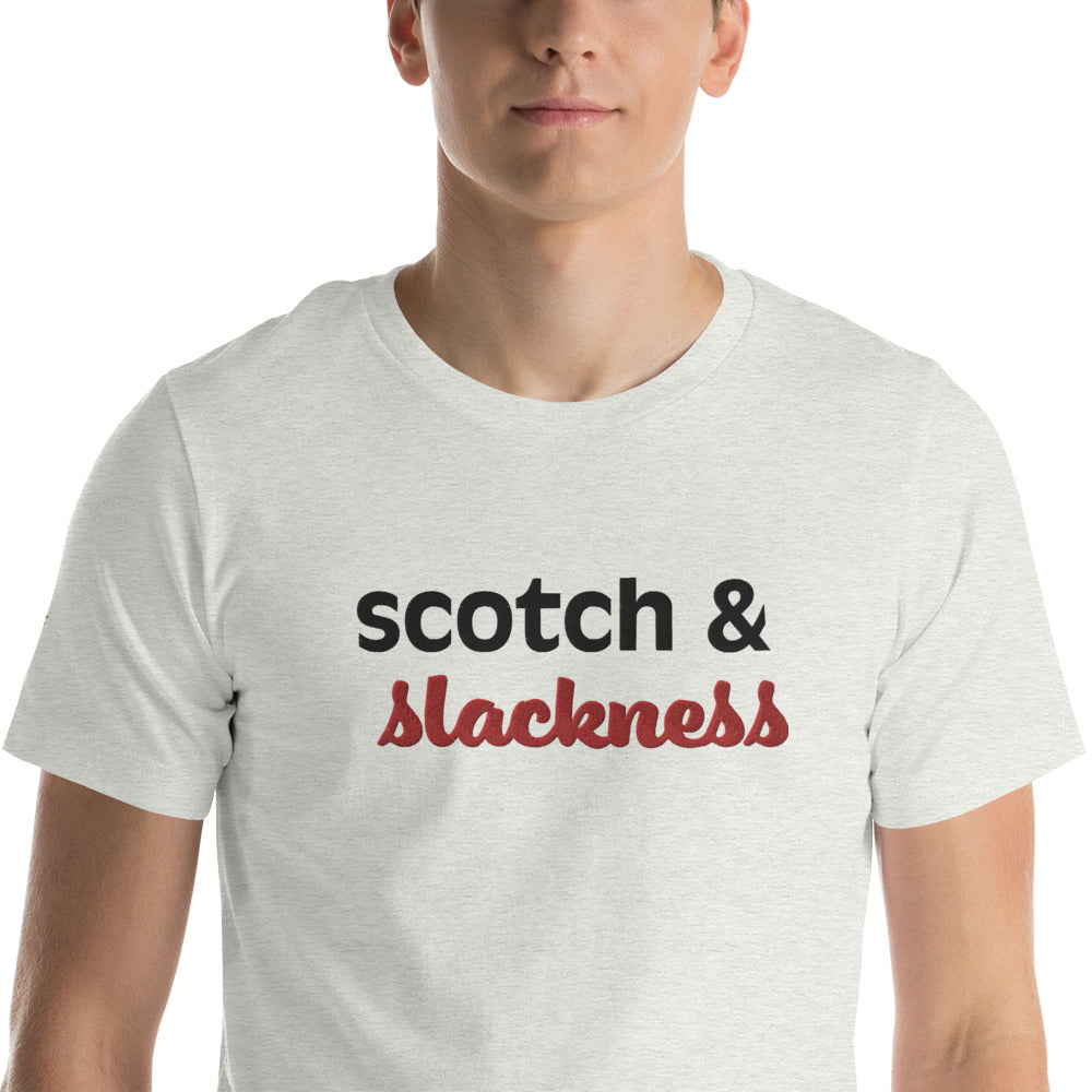 scotch & slackness Unisex t-shirt